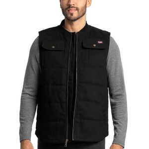 Wrangler Men's BLACK Knit Insulated Work jacket - Size MEDIUM